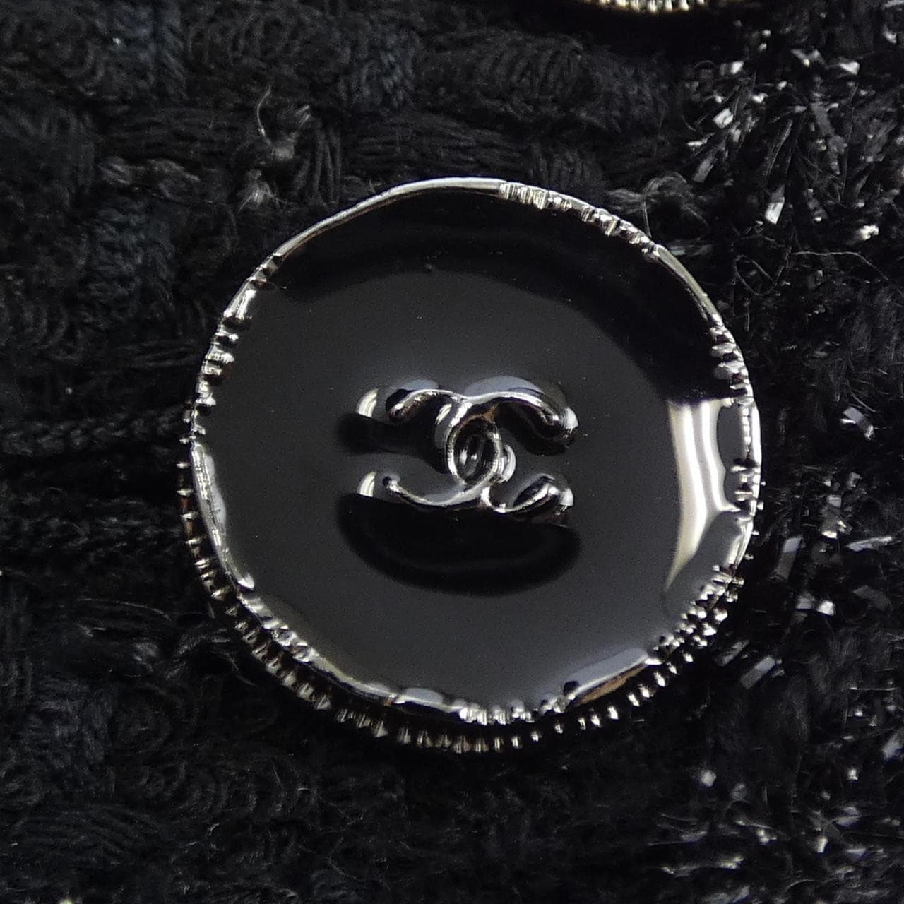 シャネル CHANEL LOOK56 P80445V72486 25B ノーカラージャケット