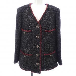 シャネル CHANEL ノーカラージャケット