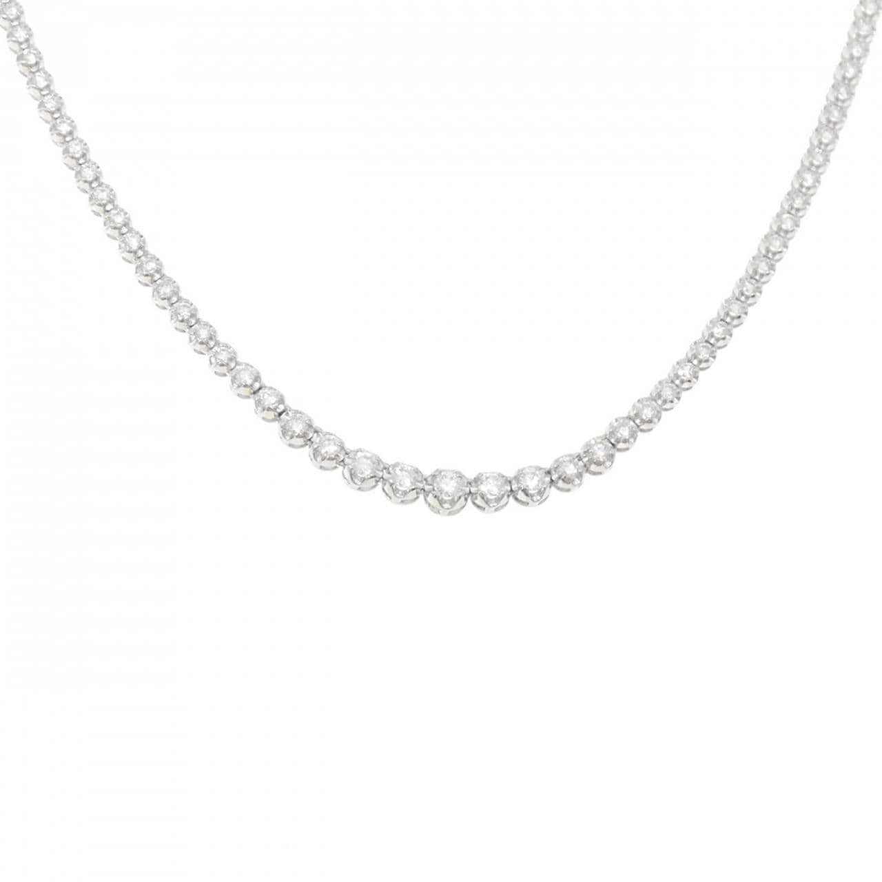 PT850 Diamond Necklace 3.02CT