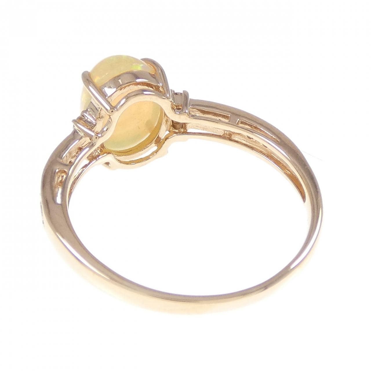 K18PG オパール リング 1.37CT