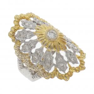 K18WG/K18YG ダイヤモンド リング 0.45CT