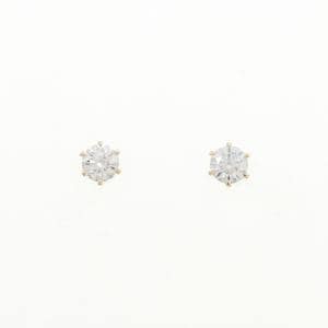 【リメイク】K18YG/ST ダイヤモンド ピアス 0.250CT 0.259CT G VS1-2 EXT H&C