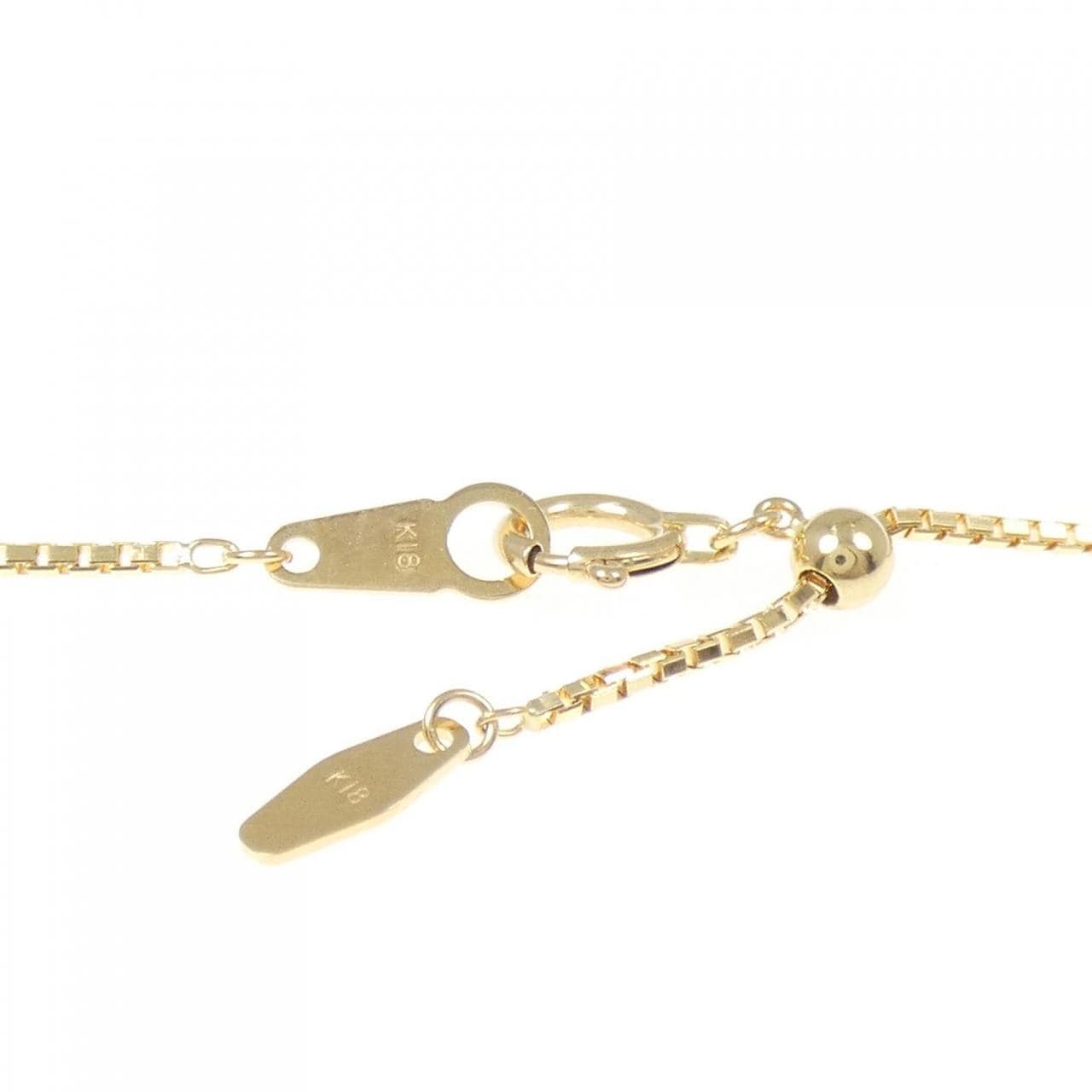 K18YG ダイヤモンド ネックレス 0.25CT