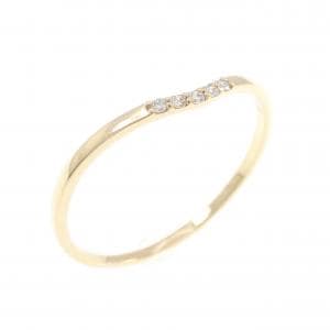 K18YG ダイヤモンド リング 0.03CT