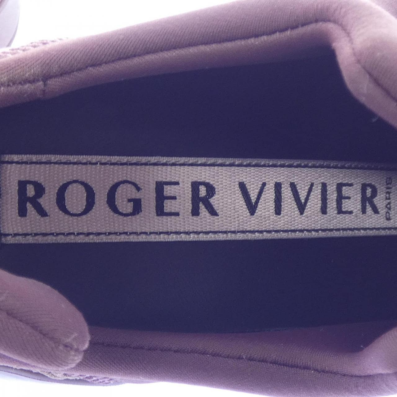 ロジェヴィヴィエ ROGER VIVIER ヴィ ヴ ラン ストラスバックル スニーカー