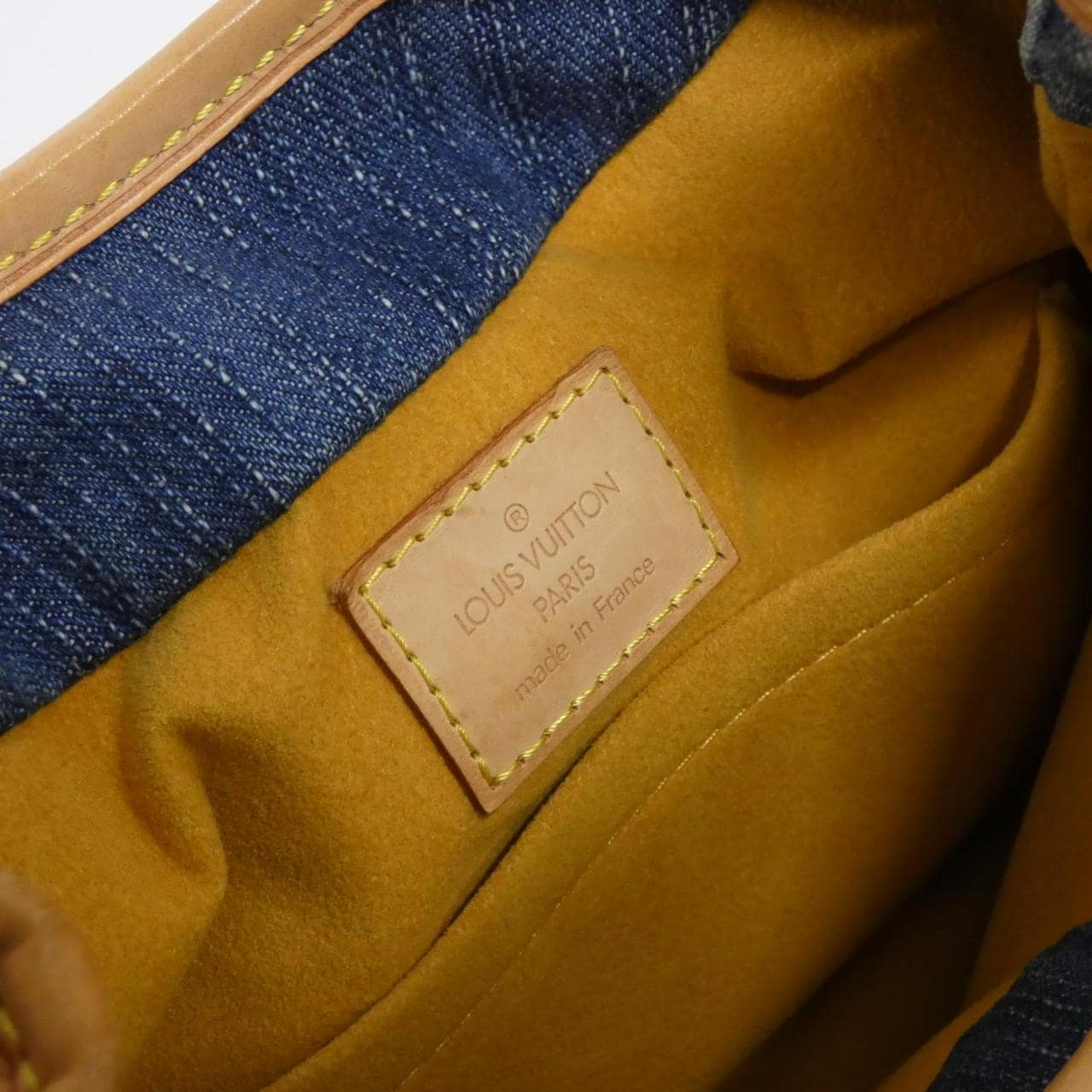 ルイヴィトン モノグラム デニム プリーティ M95020 バッグ