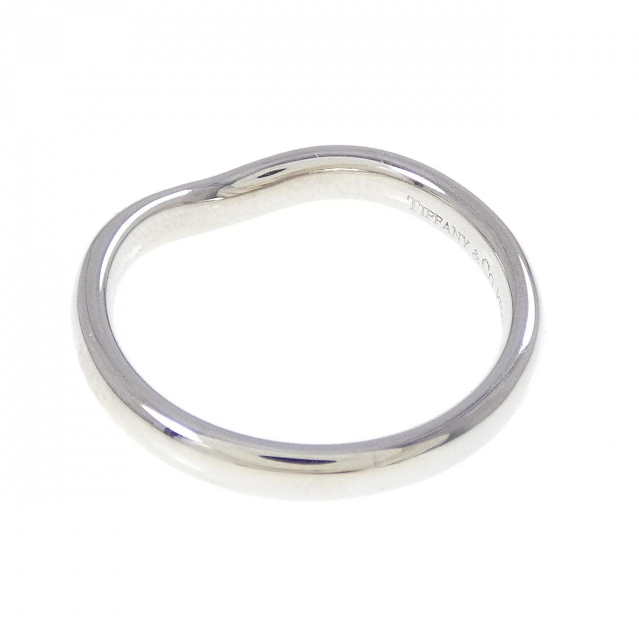 ティファニー カーブド リング