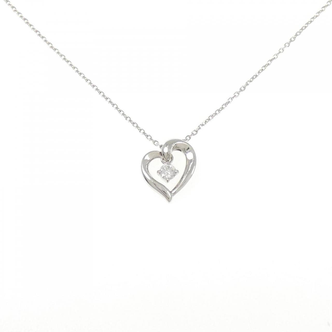 4゜C heart Diamond necklace