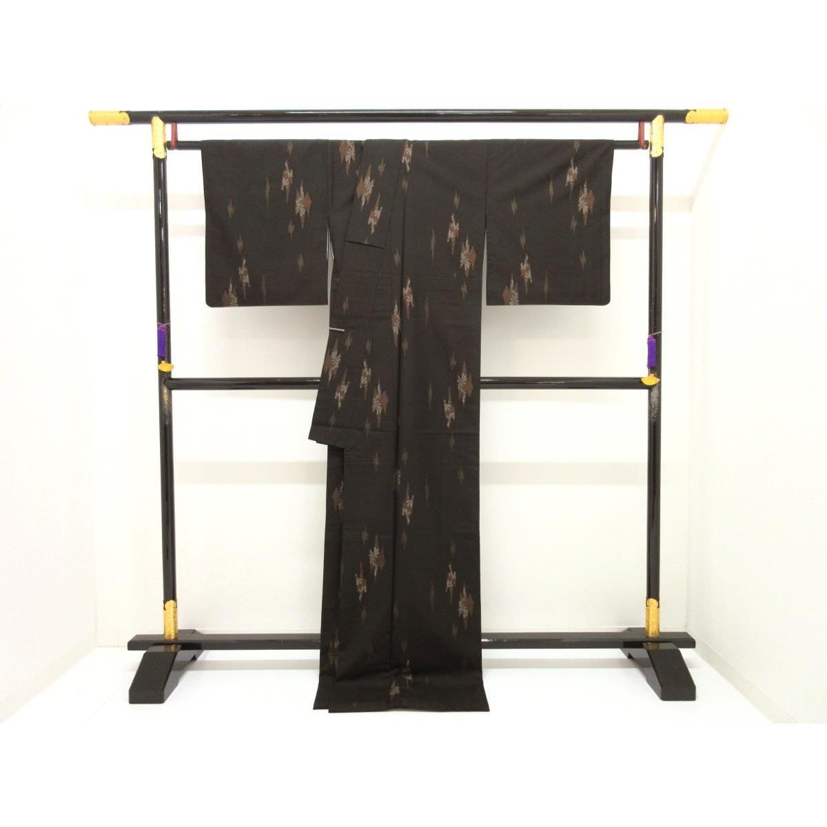 紬　池田重子　七マルキ　証紙付【本場奄美大島紬】