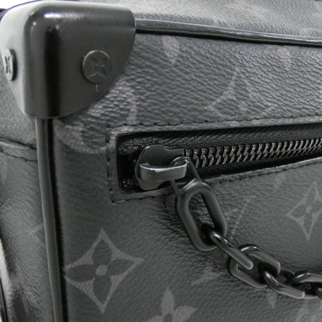 LOUIS VUITTON Monogram Eclipse Mini Soft Trunk M44735 Shoulder Bag