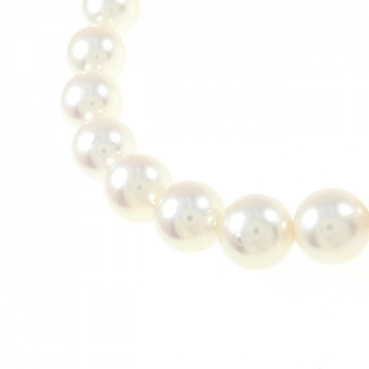シルバークラスプ アコヤパール ネックレス 7-7.5mm