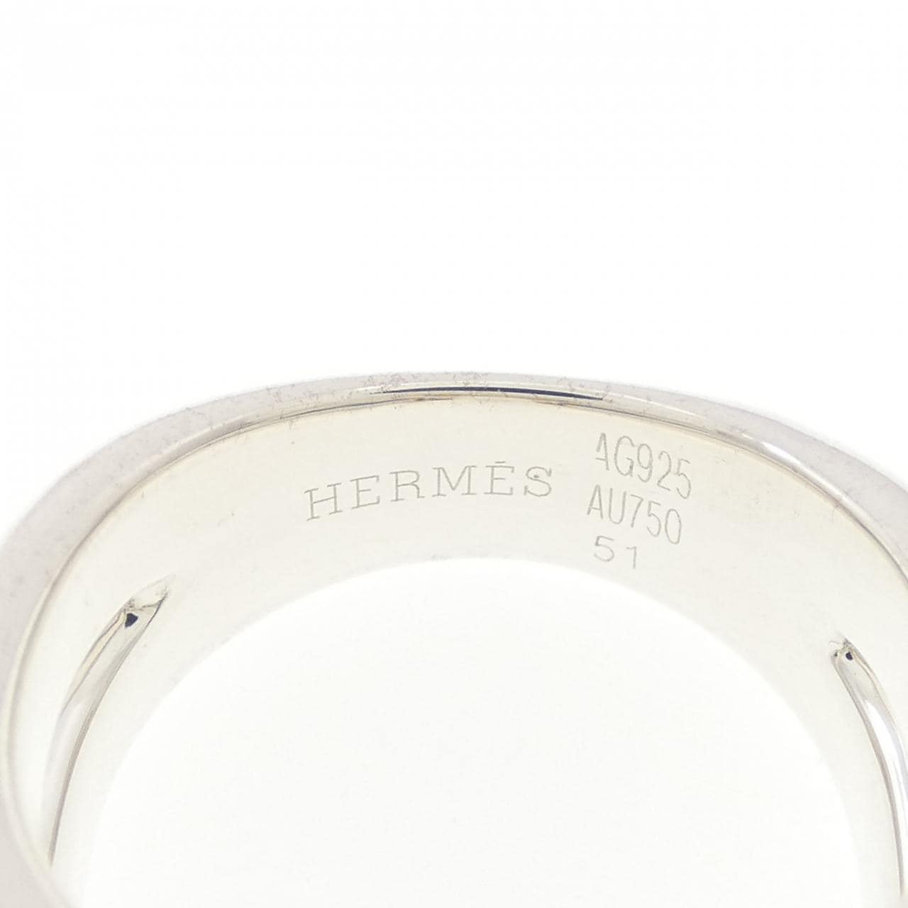 【ヴィンテージ】エルメス ヒストリー リング