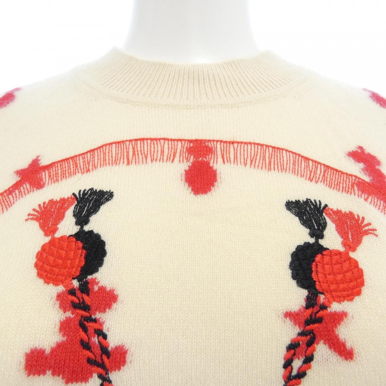 エルメス HERMES POSTE ET CAVALERIE *16-7701. ニット