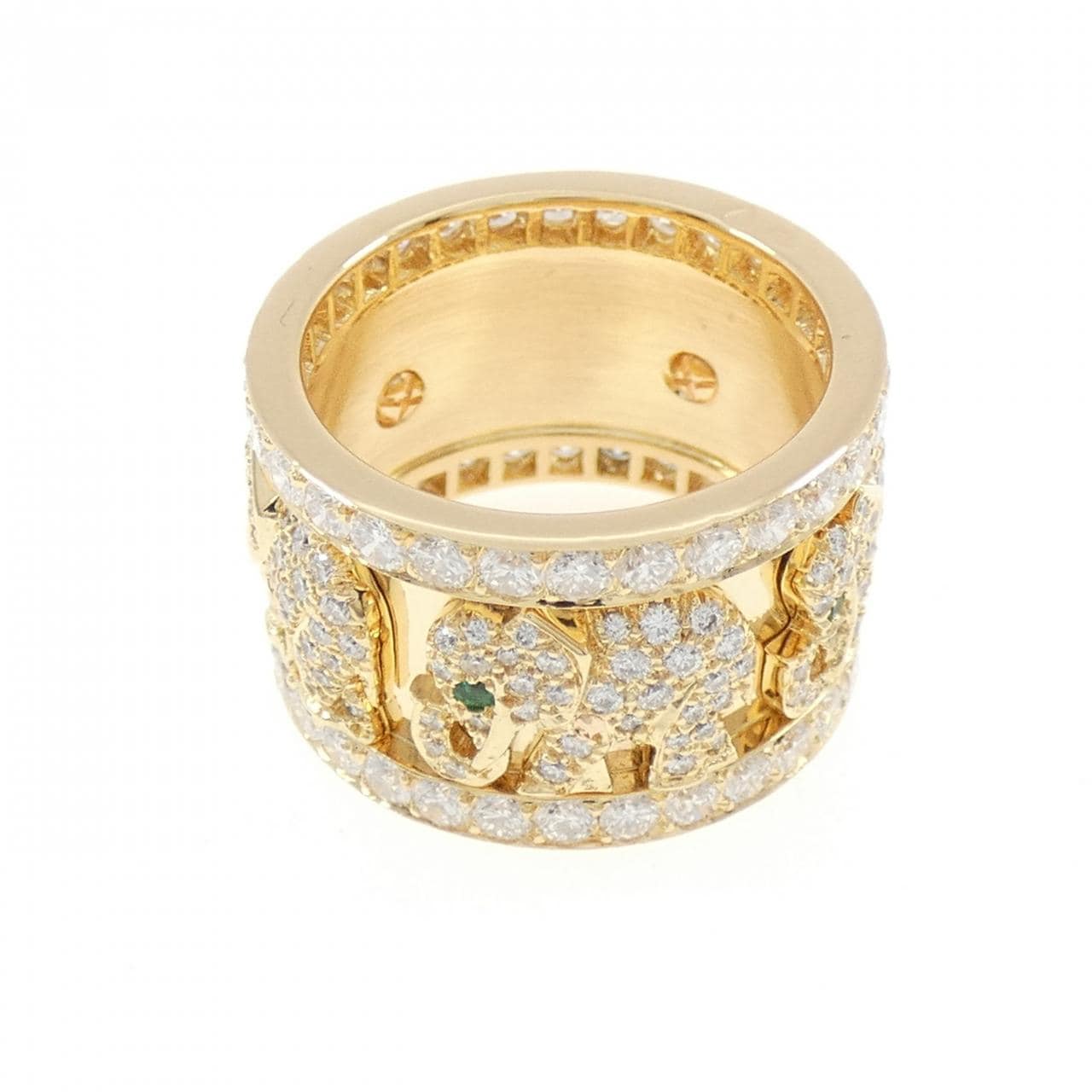 カルティエ エメラルド リング