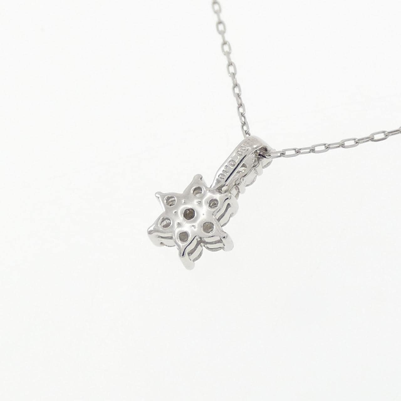 PT900/PT850 ダイヤモンド ネックレス 0.10CT
