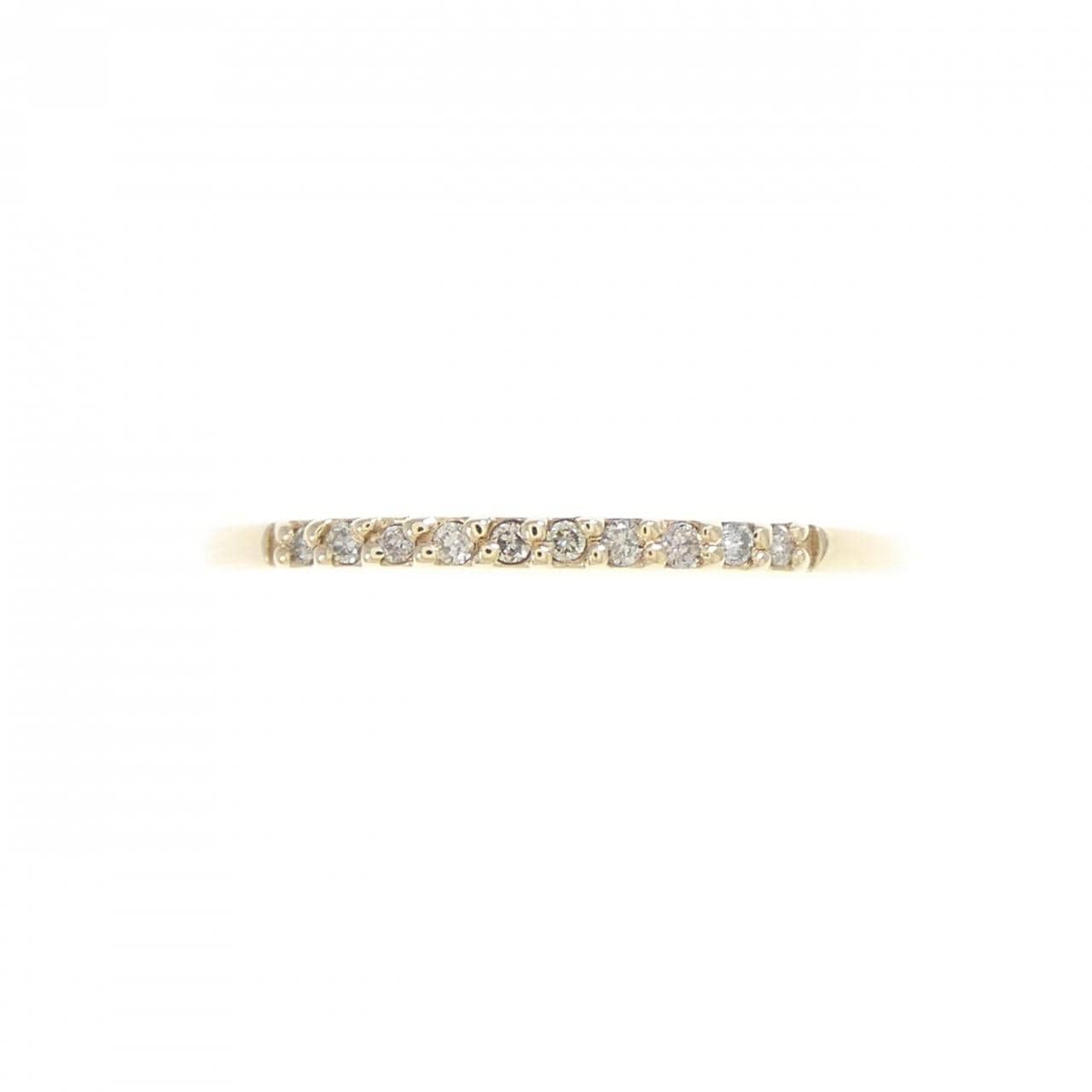 K10YG ダイヤモンド リング 0.05CT