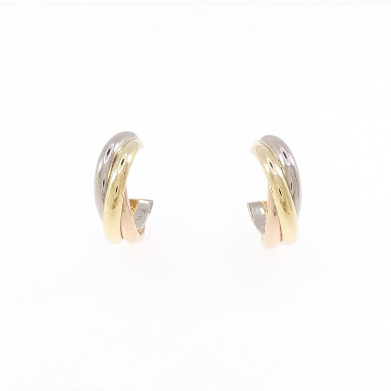 カルティエ トリニティ スモール ピアス