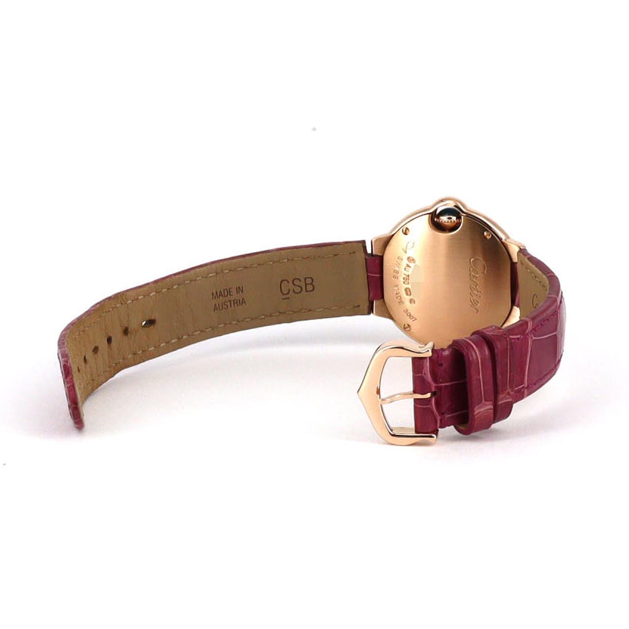 カルティエ バロンブルーSM PG・11P WE902050/WJBB0019 PG・RG クォーツ