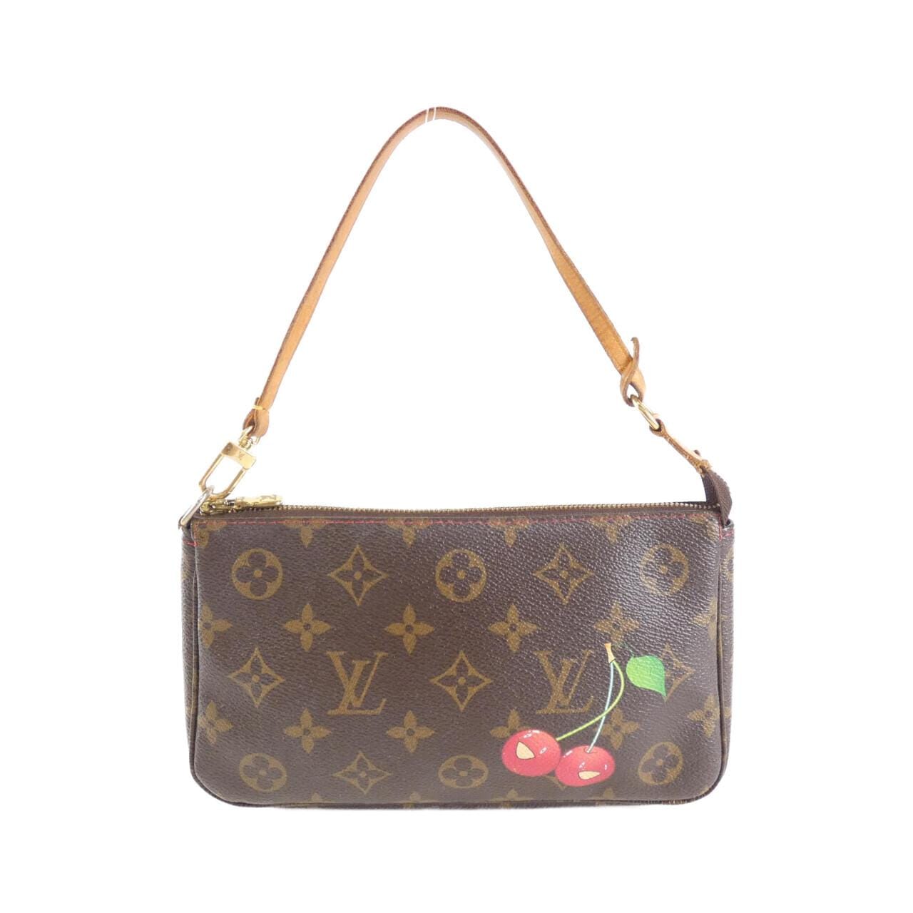 LOUIS VUITTON Monogram Cherry 手拿包配件 M95008 配件袋