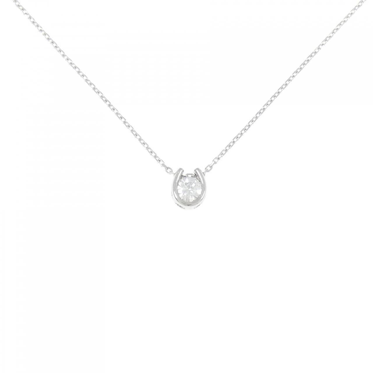 PT900/PT850 ダイヤモンド ネックレス 0.40CT