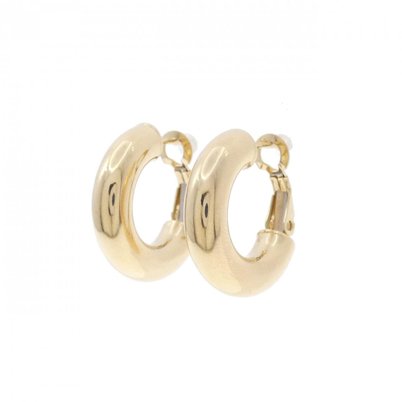 750YG earrings