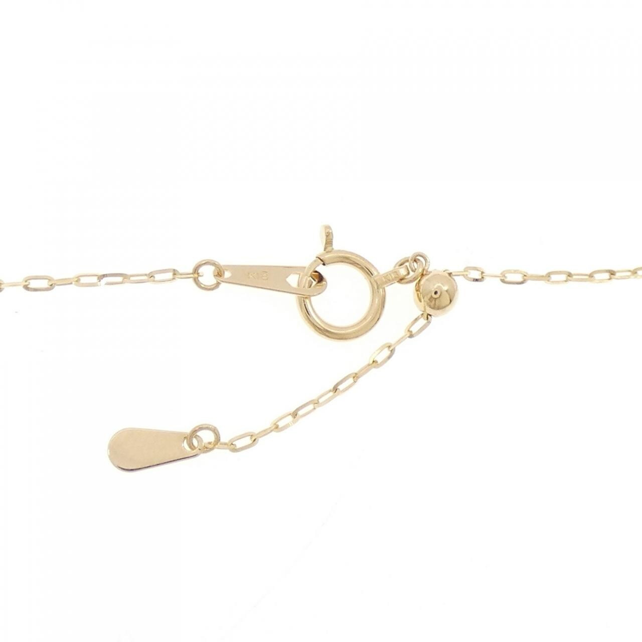 K18YG ダイヤモンド ネックレス 0.50CT