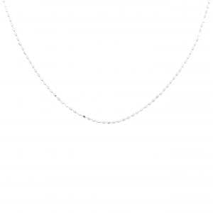 K18WG ネックレス