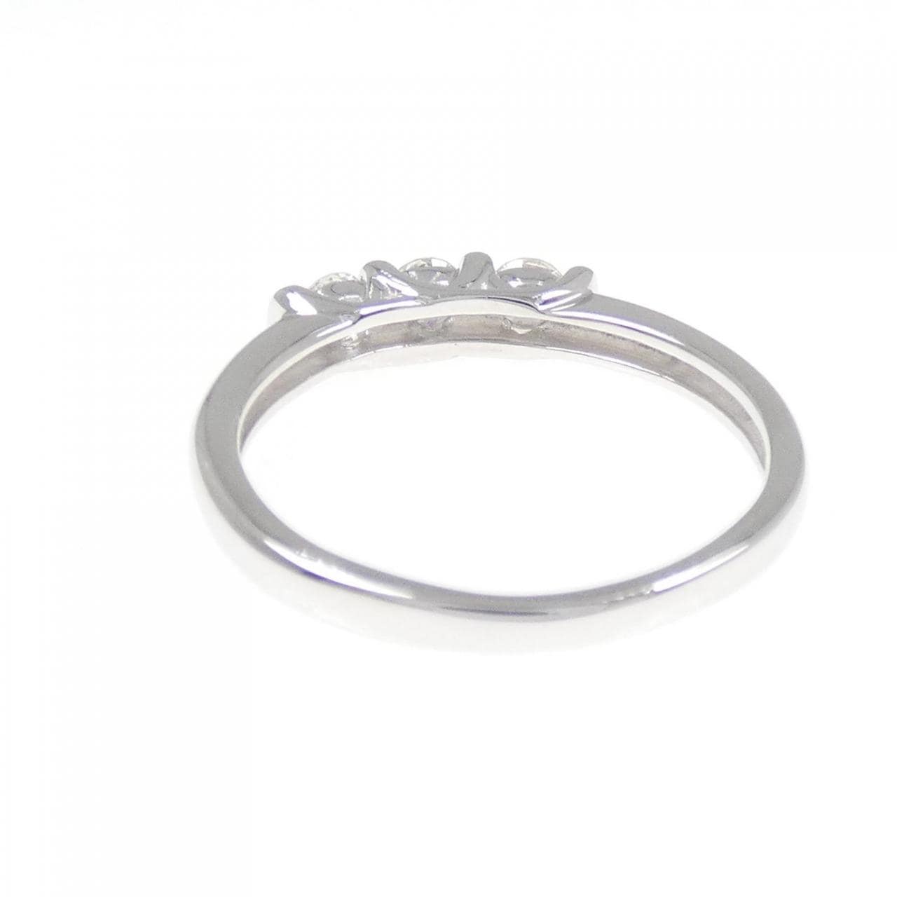 K18WG ダイヤモンド リング 0.35CT
