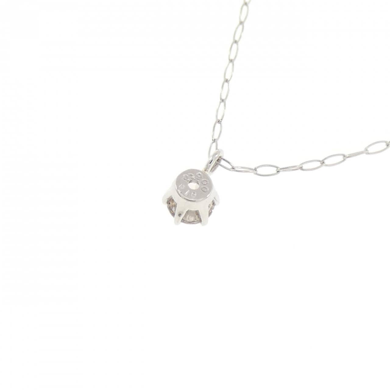 PT900/PT850 ダイヤモンド ネックレス 0.10CT