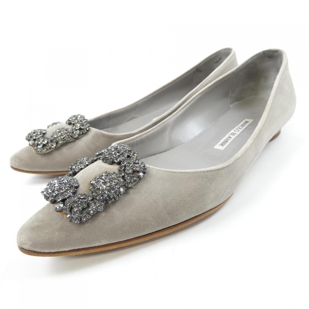 マノロブラニク MANOLO BLAHNIK フラットシューズ