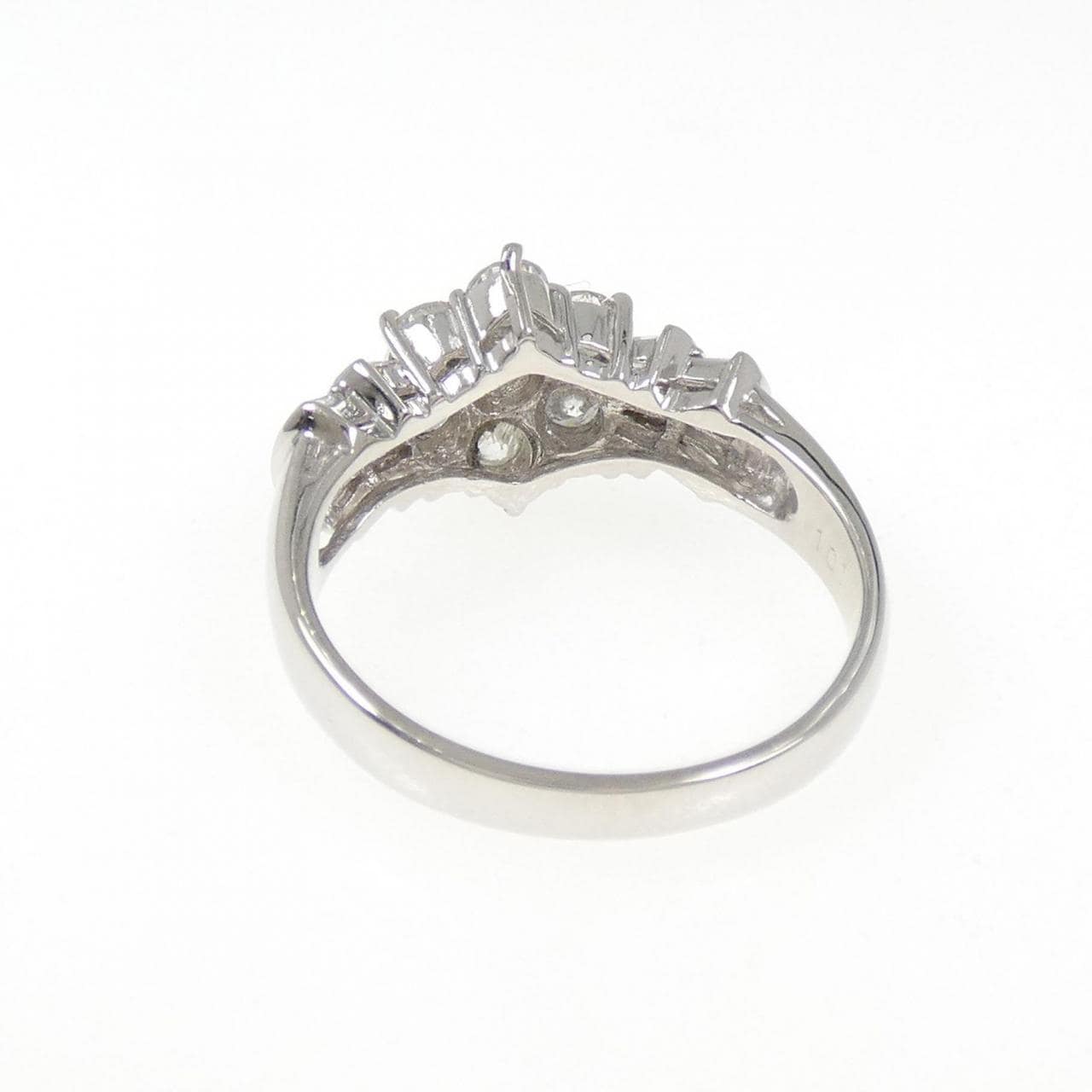 PT900 ダイヤモンド リング 1.01CT