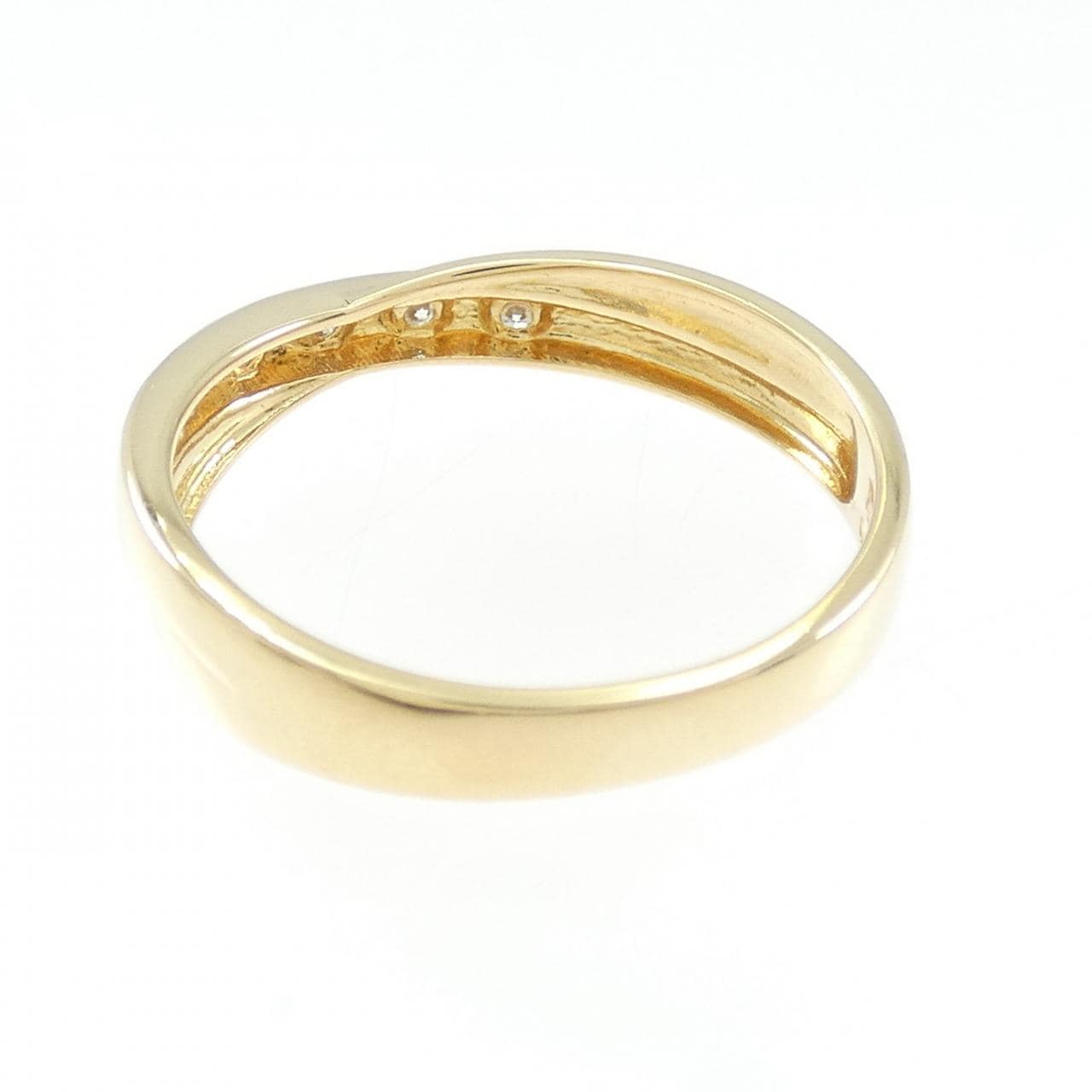 K18YG ダイヤモンド リング 0.04CT