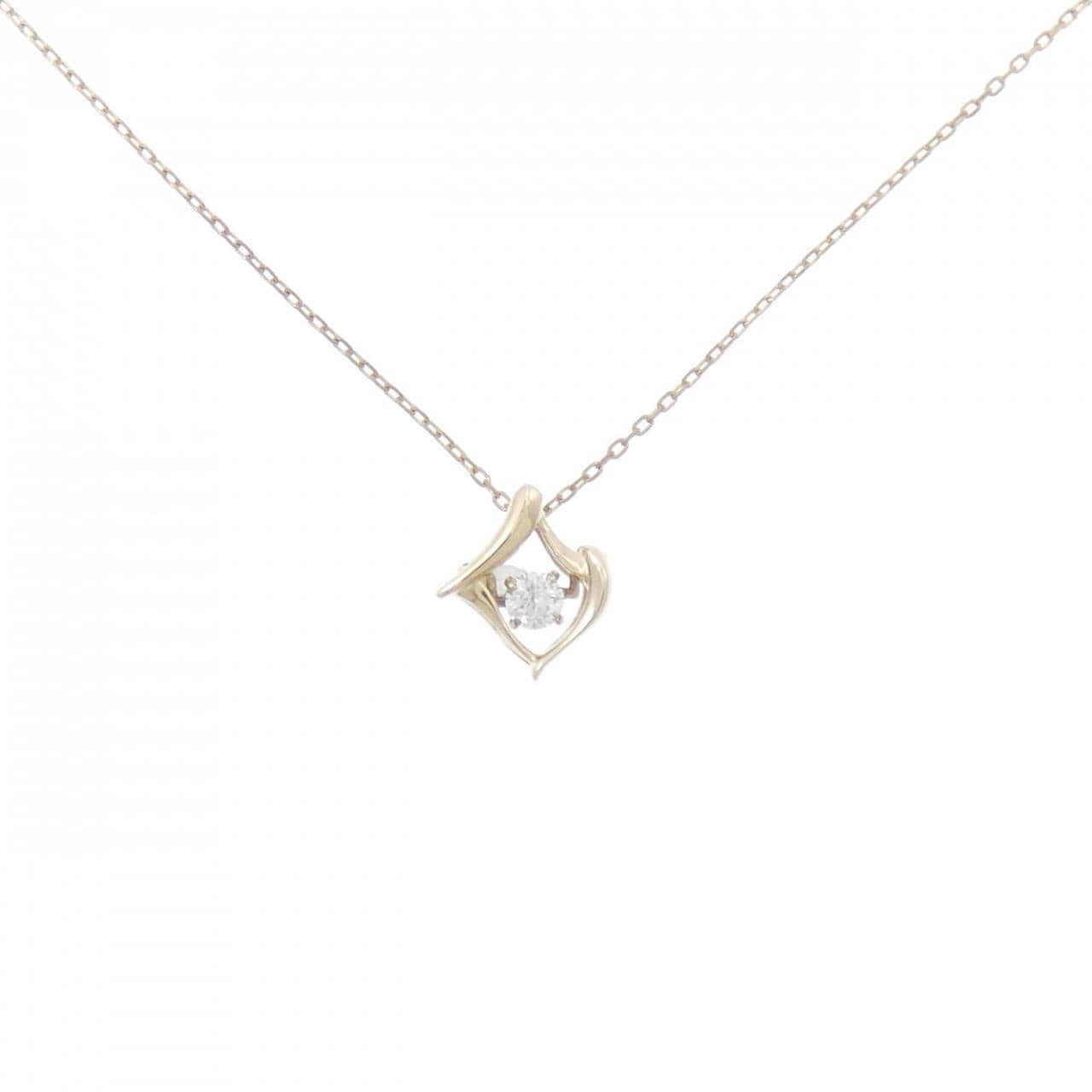 K10YG ダイヤモンド ネックレス 0.05CT