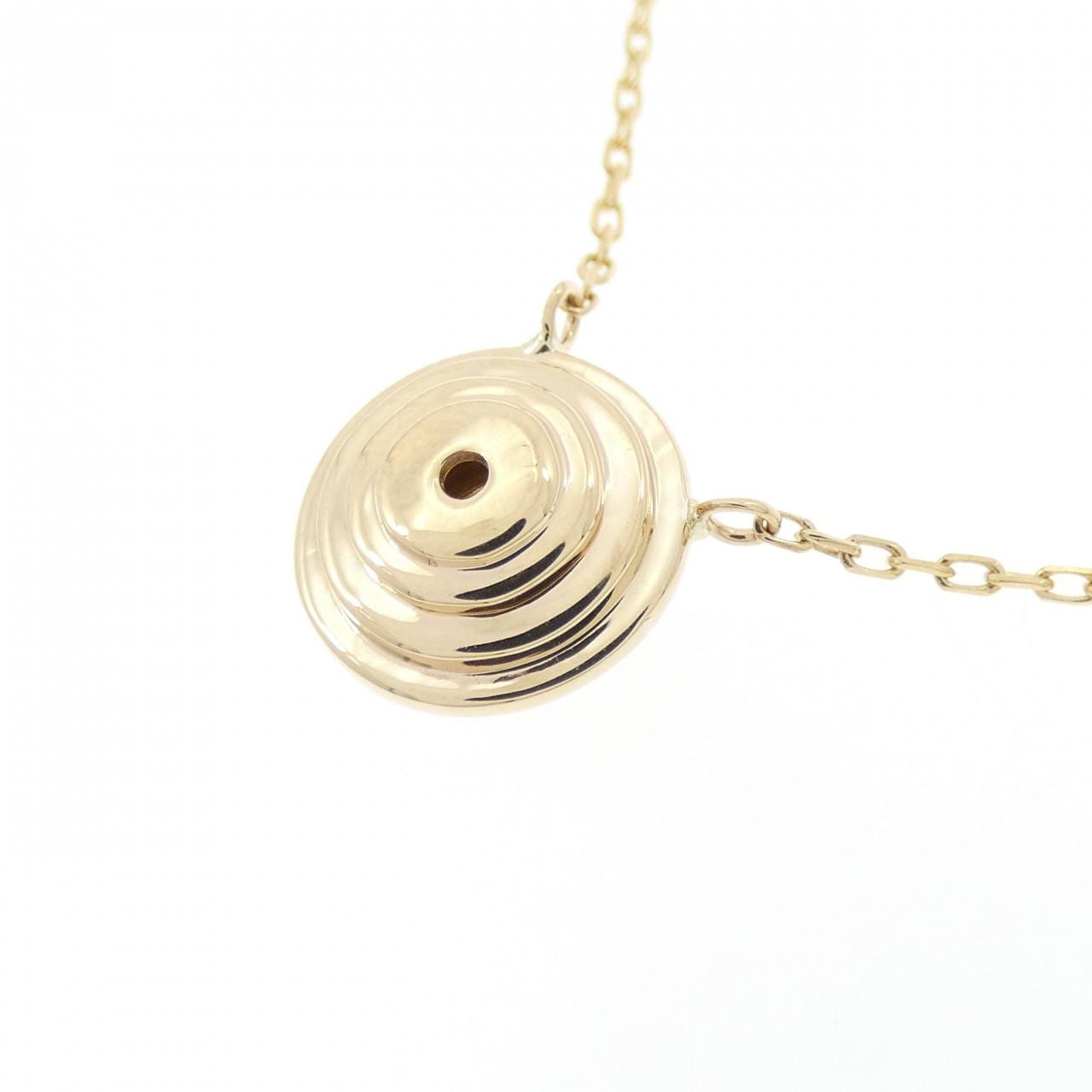 K18YG ダイヤモンド ネックレス 0.38CT