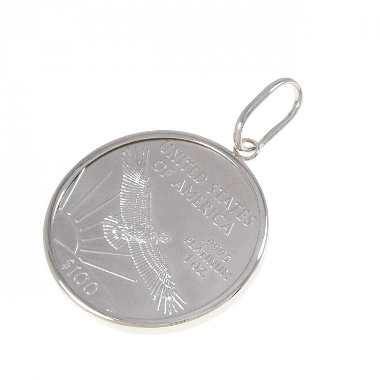 PT900 (frame) coin pendant