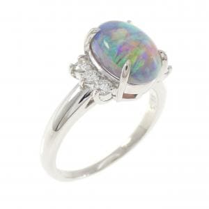 タサキ ブラックオパール リング 2.19CT