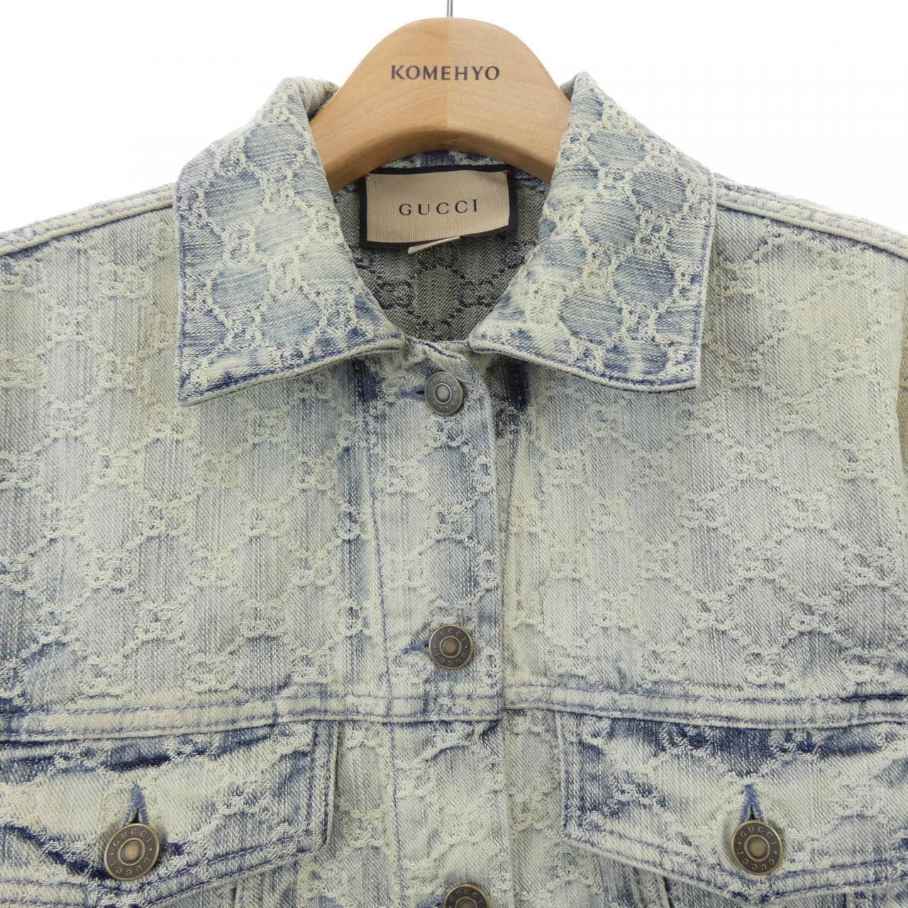 グッチ GUCCI GGジャガードデニム 678791 XDBOK デニムジャケット