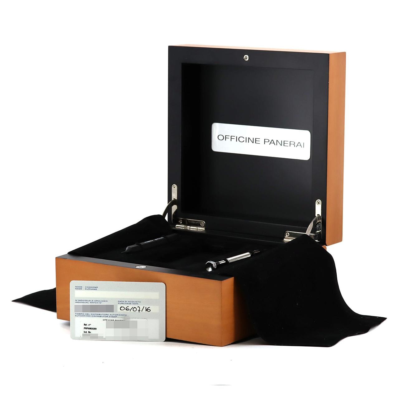 パネライ ルミノールマリーナ PAM00299 SS 自動巻