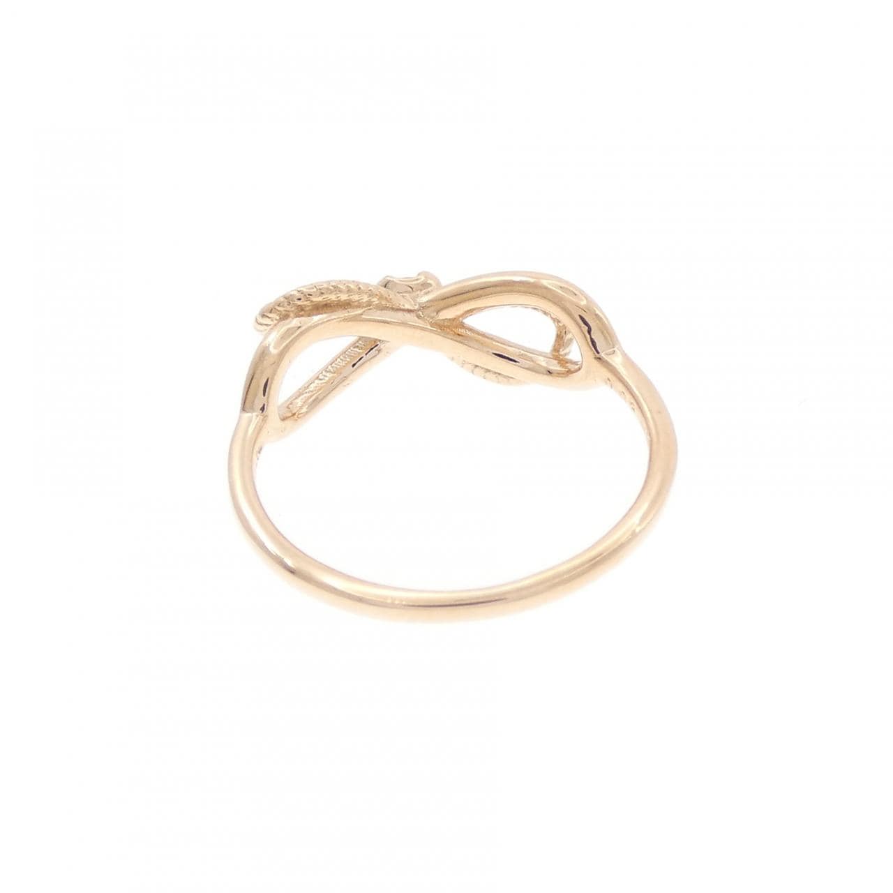 アガット ダイヤモンド ピンキーリング 0.03CT