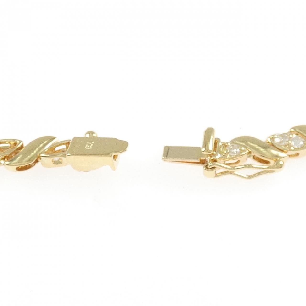 K18YG ダイヤモンド ネックレス 5.00CT
