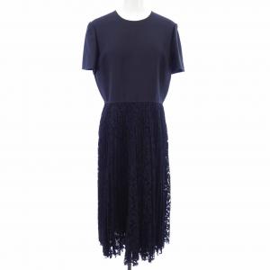 VALENTINO ヴァレンティノ レース ワンピース 40 4 ネイビー VALENTINO ヴァレンティノ レース ワンピース 40 4 ネイビー