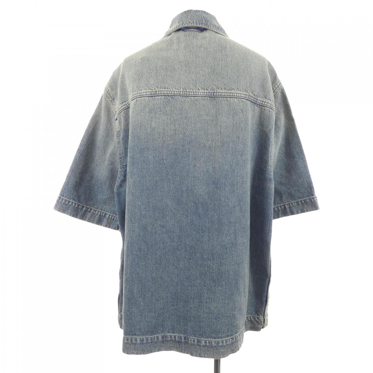 ルイヴィトン LOUIS VUITTON ショートスリーブデニムワークウエアシャツ HOS46WY38 デニムジャケット