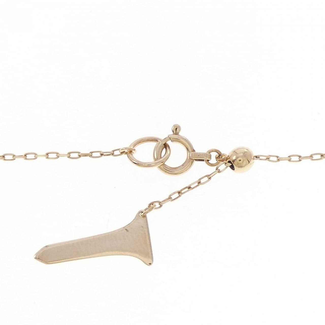 ヒロタカ トラペーズ ネックレス 0.06CT