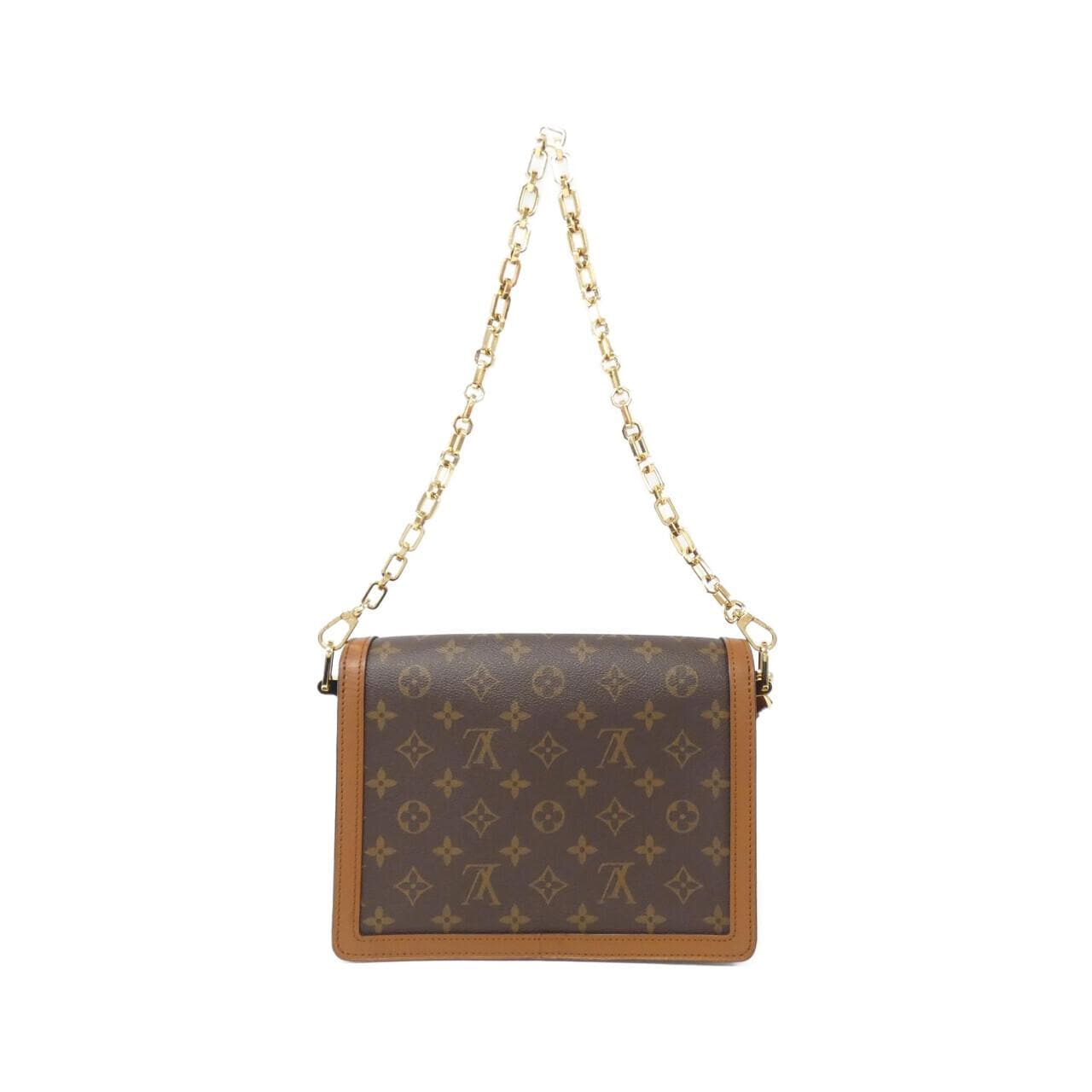 LOUIS VUITTON Monogram Reverse Dauphine MM M44391 Shoulder Bag