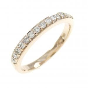 K18PG ダイヤモンド リング 0.19CT