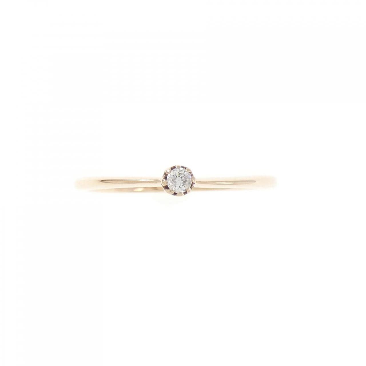 アガット ダイヤモンド リング 0.03CT