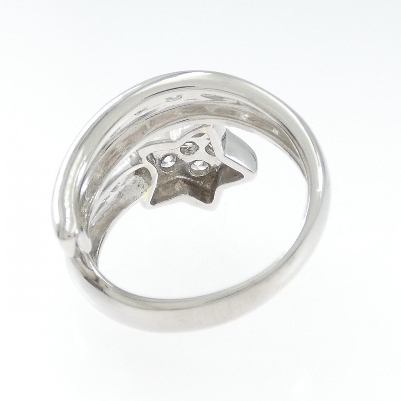 PT900 スター ダイヤモンド リング 1.19CT