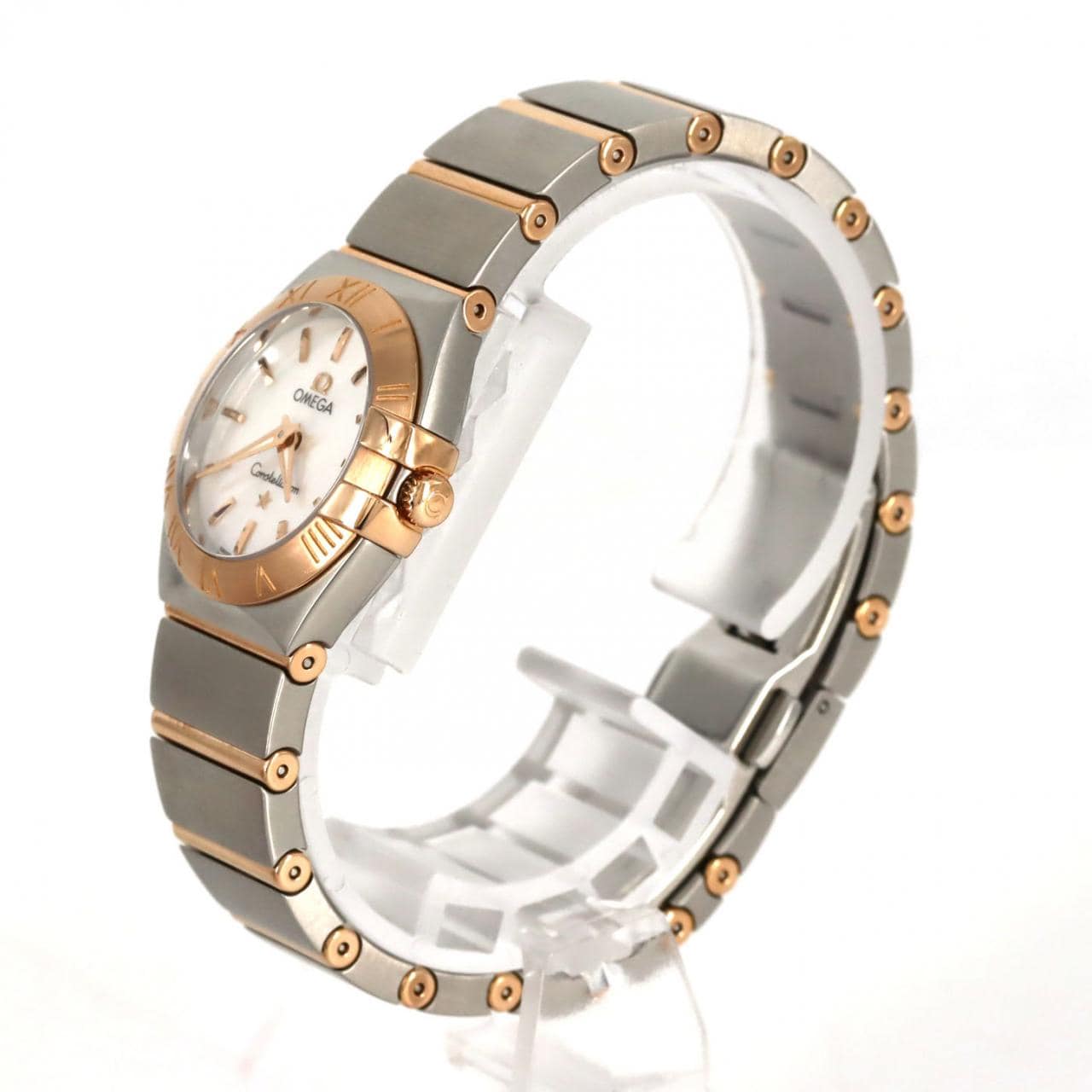 オメガ コンステレーションブラッシュ RGコンビ 123.20.24.60.05.001 SSxPG クォーツ