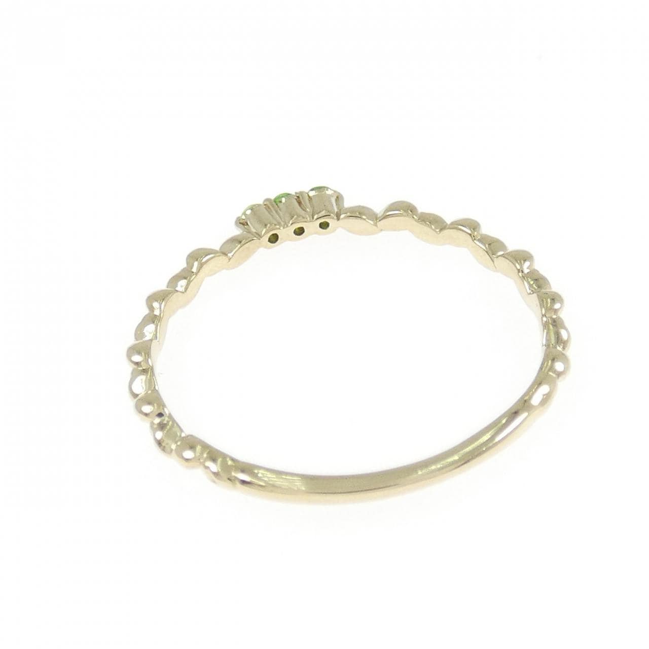 K18WG デマントイドガーネット リング