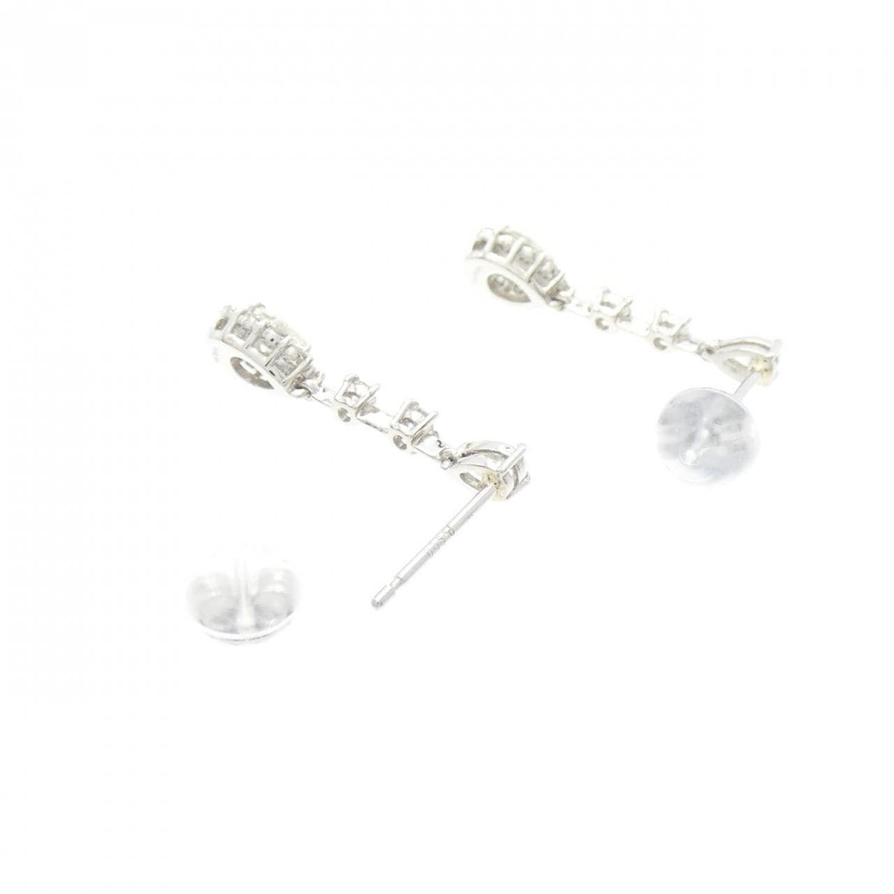 【新品】PT900 ダイヤモンド ピアス 0.60CT